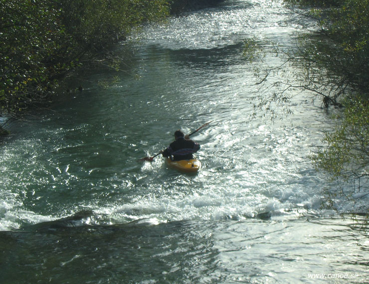Reka Dreta v zgornjem toku