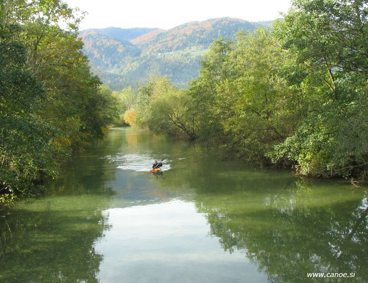 Reka Dreta v spodnjem toku