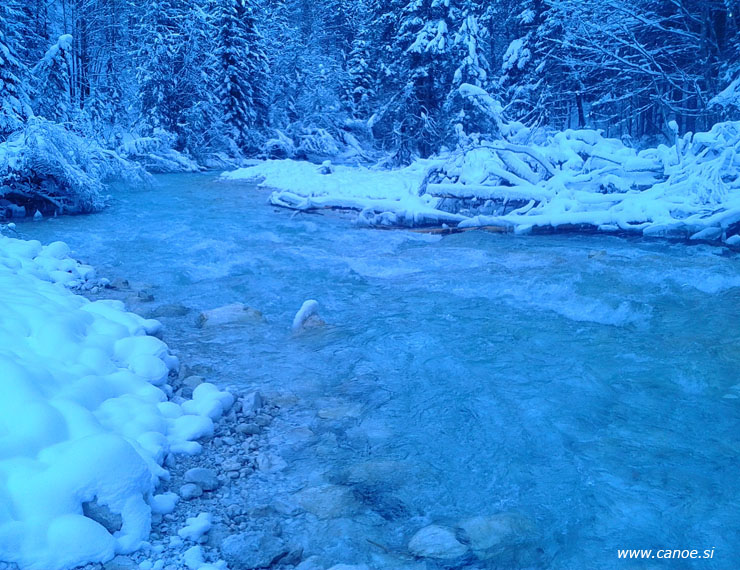 Triglavska Bistrica v dolini Vrat